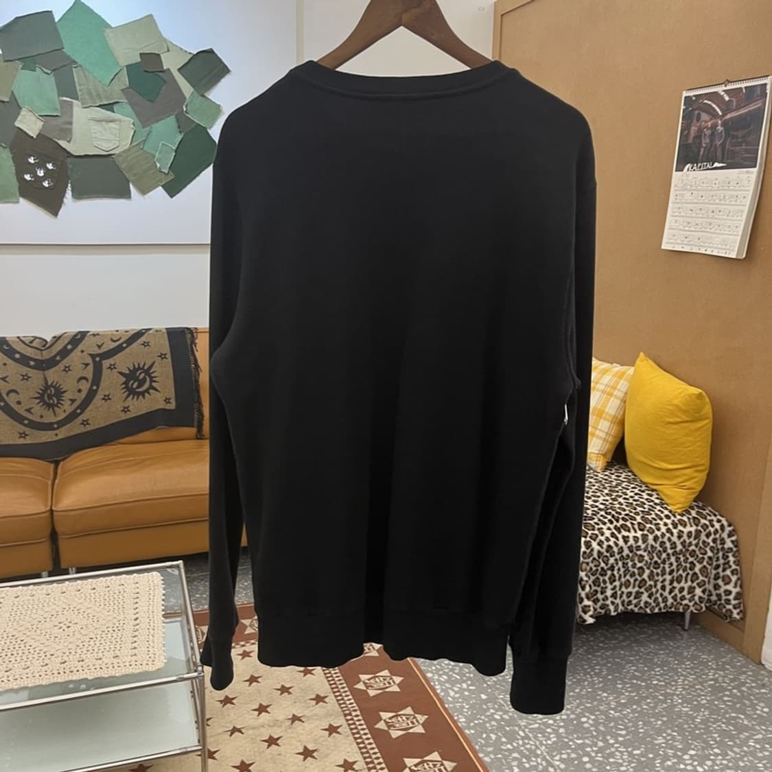 디젤 올드스쿨 스트릿 펑크 지퍼 디테일 맨투맨 L C09913 상품이미지4