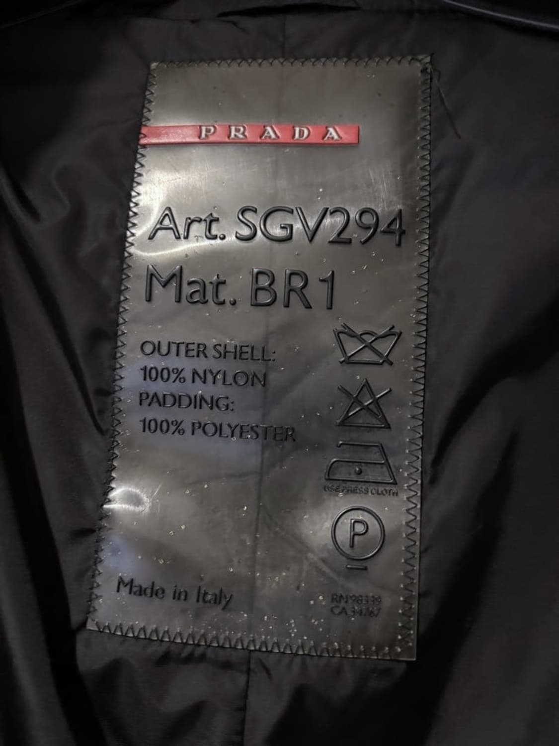 프라다 스포츠 SGV294 다운 코트 상품이미지5