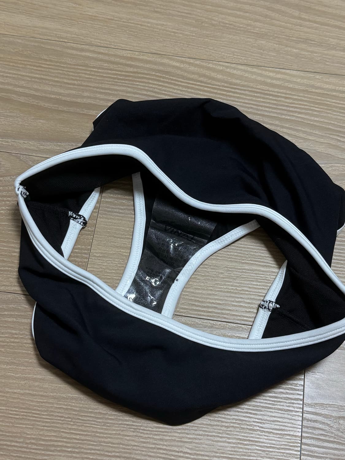 비나제이 라인로우 비티니 팬티 블랙 M 상품이미지3