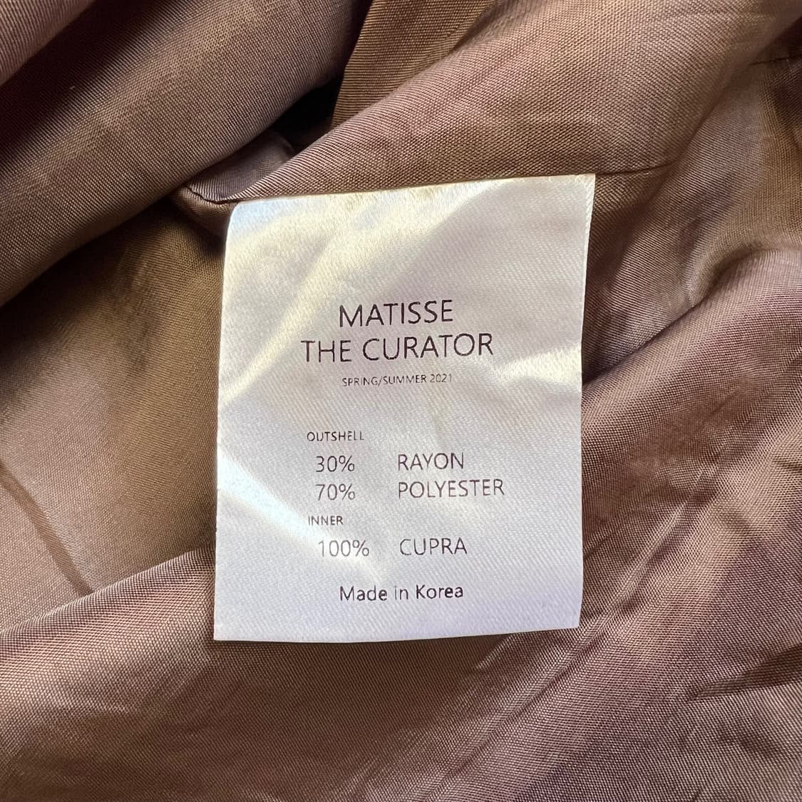 마티스 더 큐레이터 재킷 상품이미지5