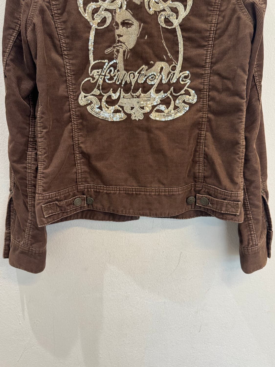 Hysteric Glamour Brown Corduroy Jacket 상품이미지4