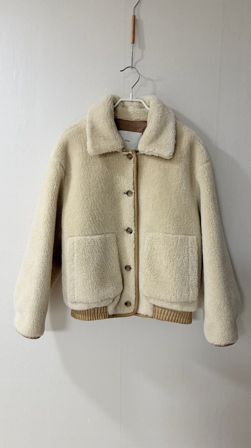 던스트 dunst 시어링 블루종 자켓 내추럴 정가 299,000원 M 상품이미지3