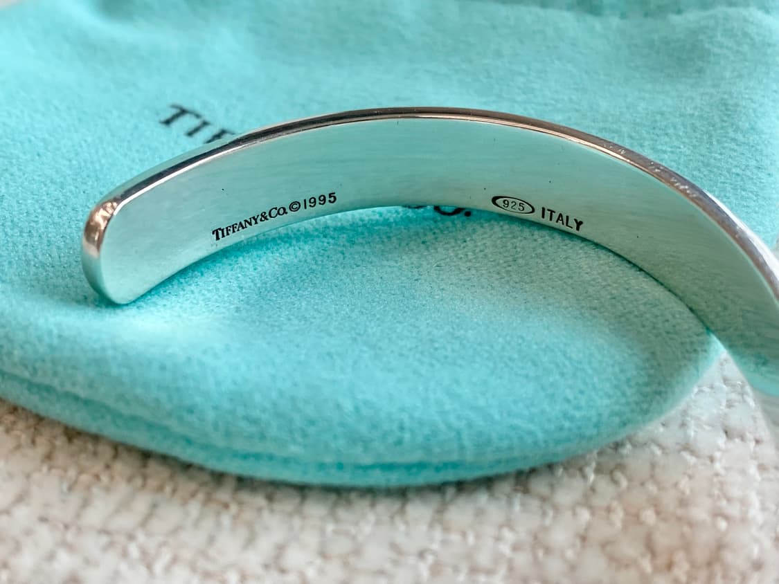 티파니 아틀라스 뱅글 타입 실버 팔찌(남녀공용) 상품이미지7