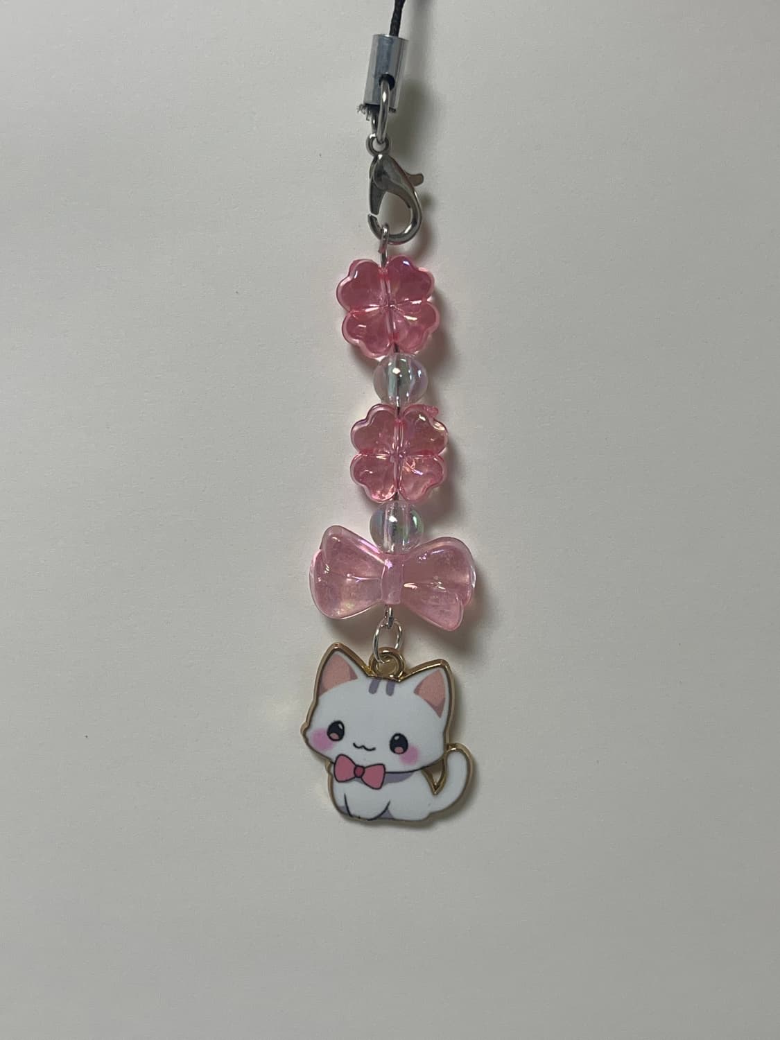 고양이 행운 수제 키링 상품이미지1