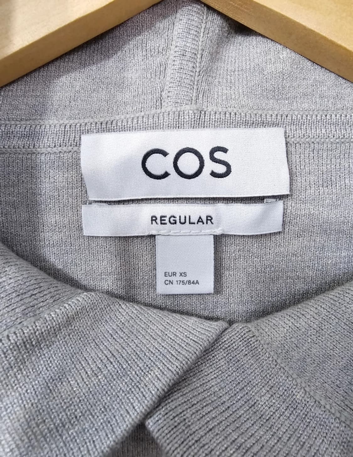 COS 코스 그레이 후드티 ~55 상품이미지6