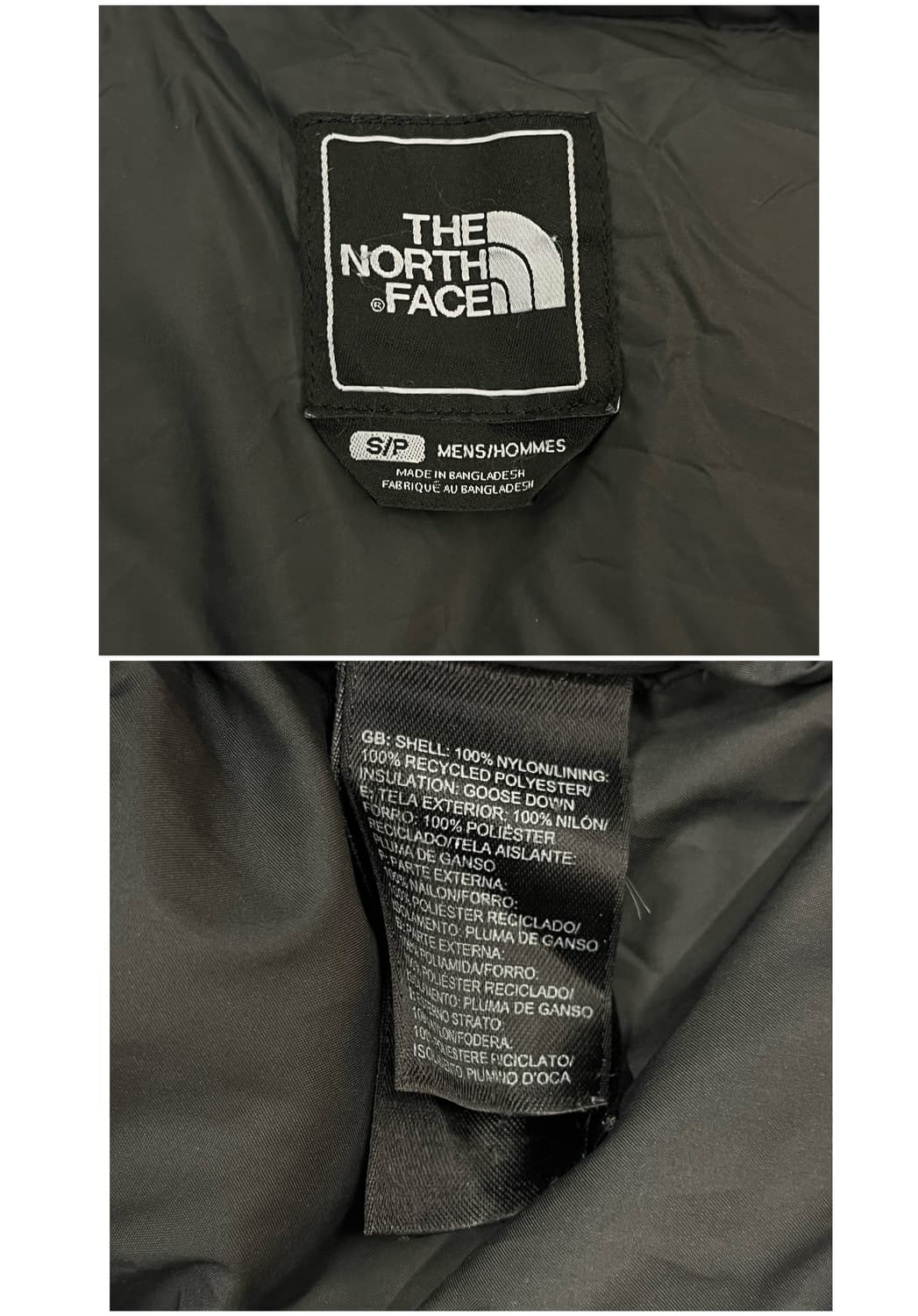 노스페이스 눕시 700 다운 패딩 네이비 S #csz1760 상품이미지3