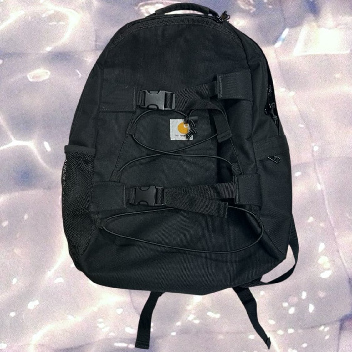 칼하트 킥플립 백팩 가방 블랙  상품이미지3