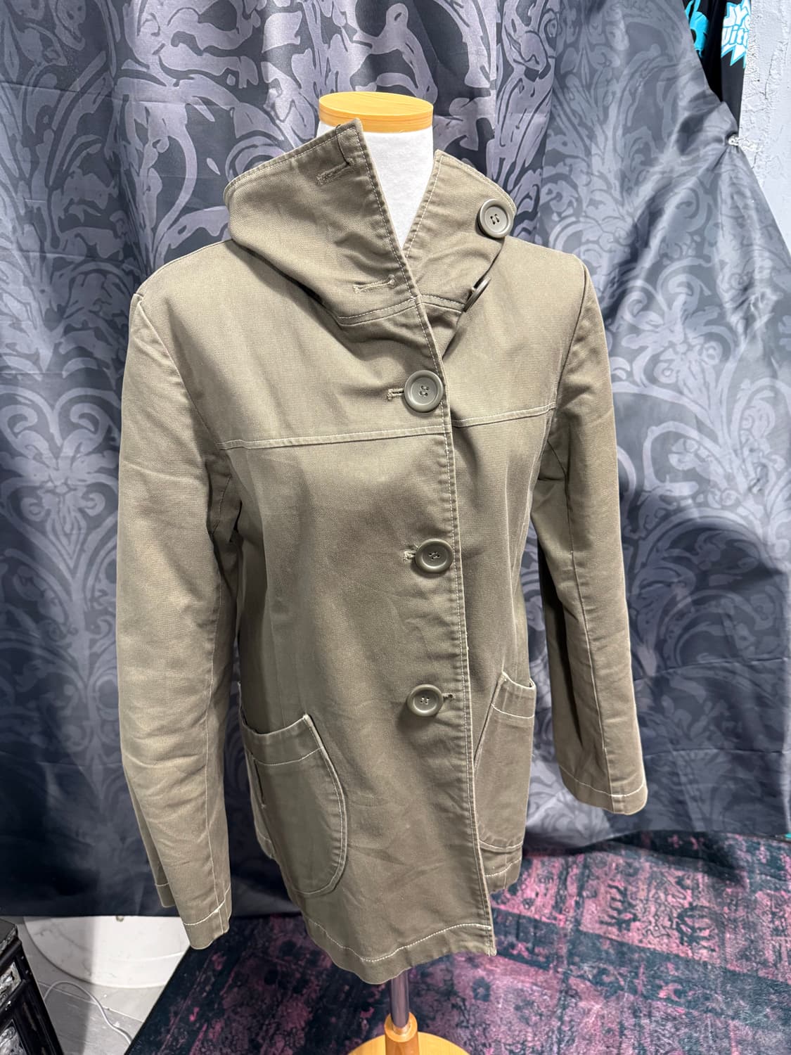 스티치 포인트 버클 자켓 상품이미지1