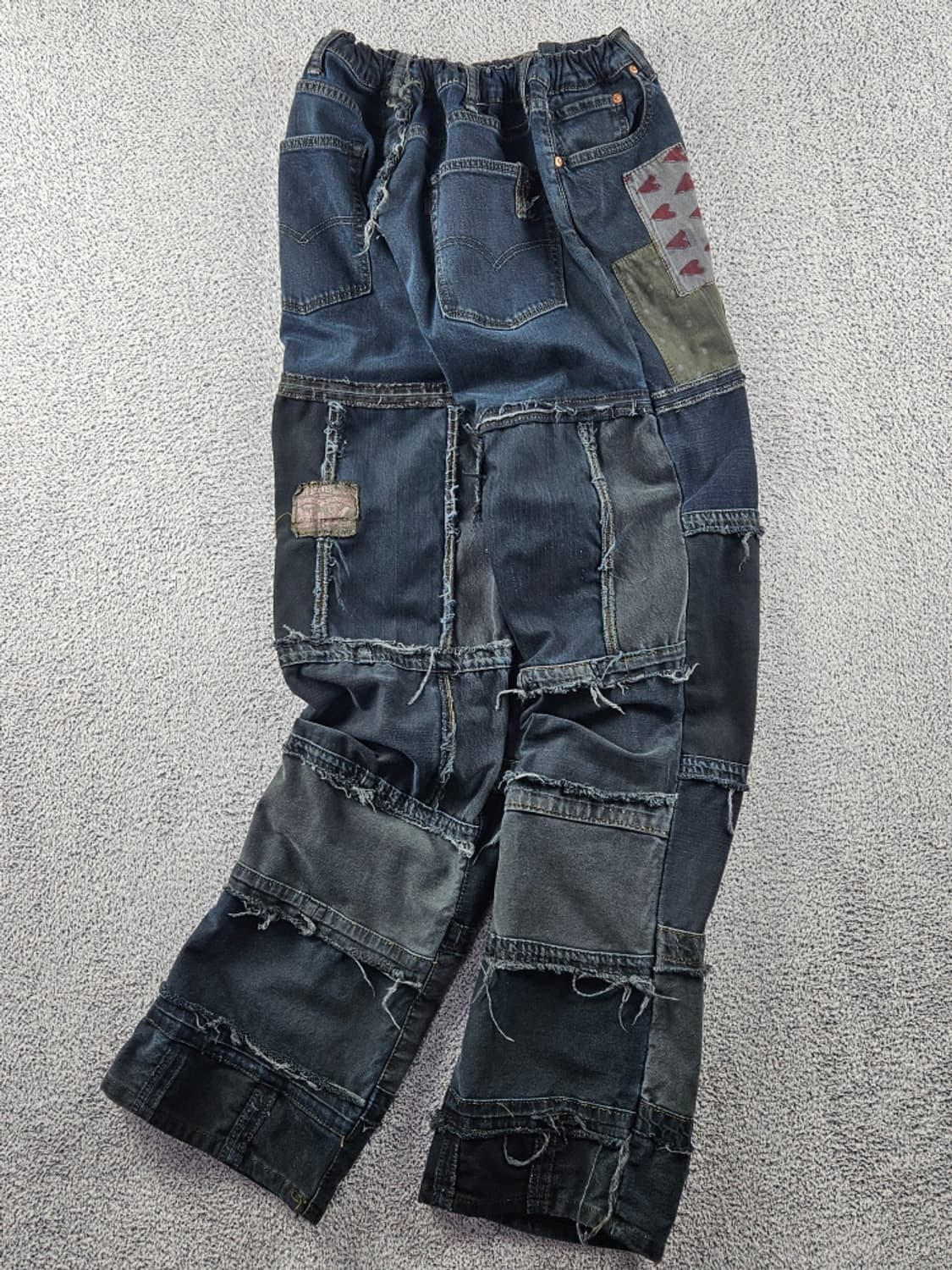 리바이스 밴딩 패치워크 리빌딩 데님 팬츠 ( 40X34 ) / 11040 상품이미지3