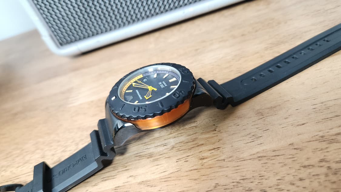 # 엠포리오 아르마니 스포티보 알마니 다이버 남성 명품시계 급처 상품이미지9