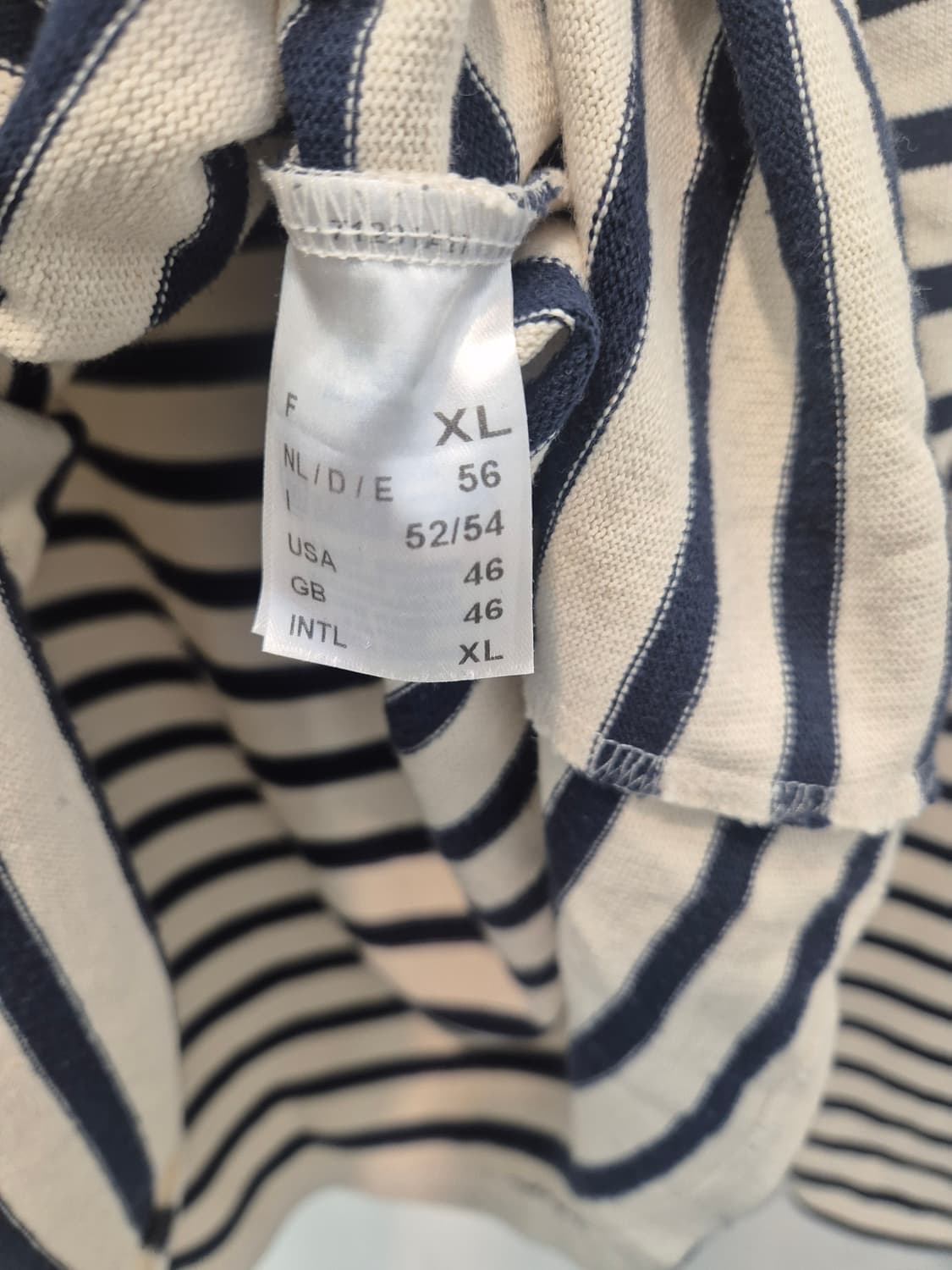 세인트 제임스 스트라이프 패턴 롱슬리브 티셔츠  XL
 상품이미지5