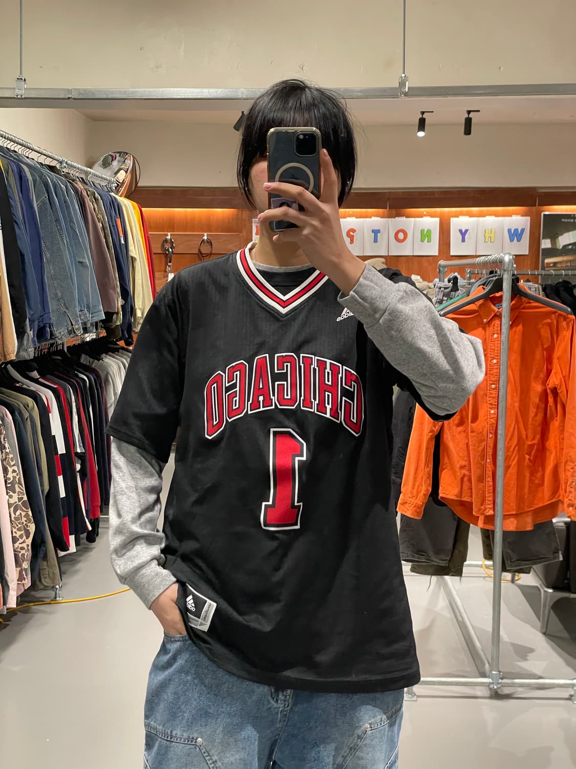 아디다스 X NBA 시카고 불스 반팔 져지 상품이미지1