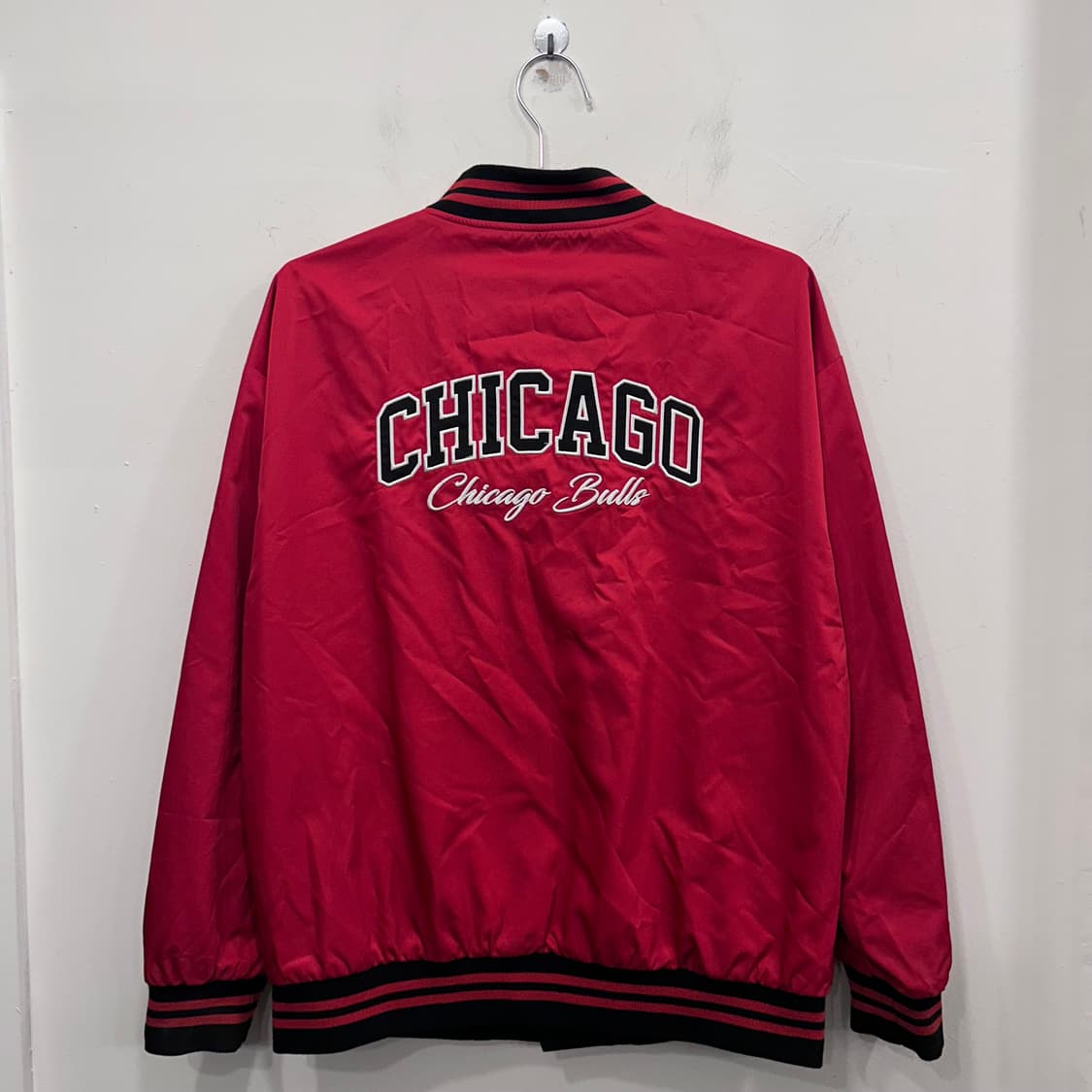 NBA 시카고불스 리버시블 바시티 자켓 상품이미지7