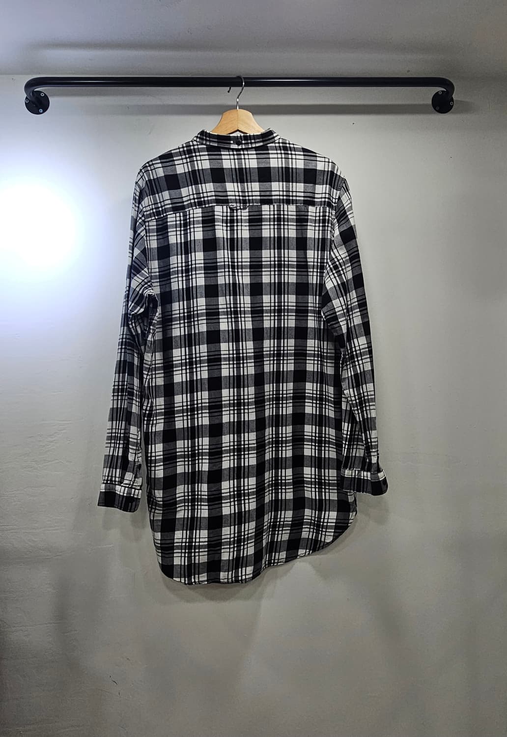 자라(ZARA MAN) 슬림핏 체크무늬 셔츠L 상품이미지10