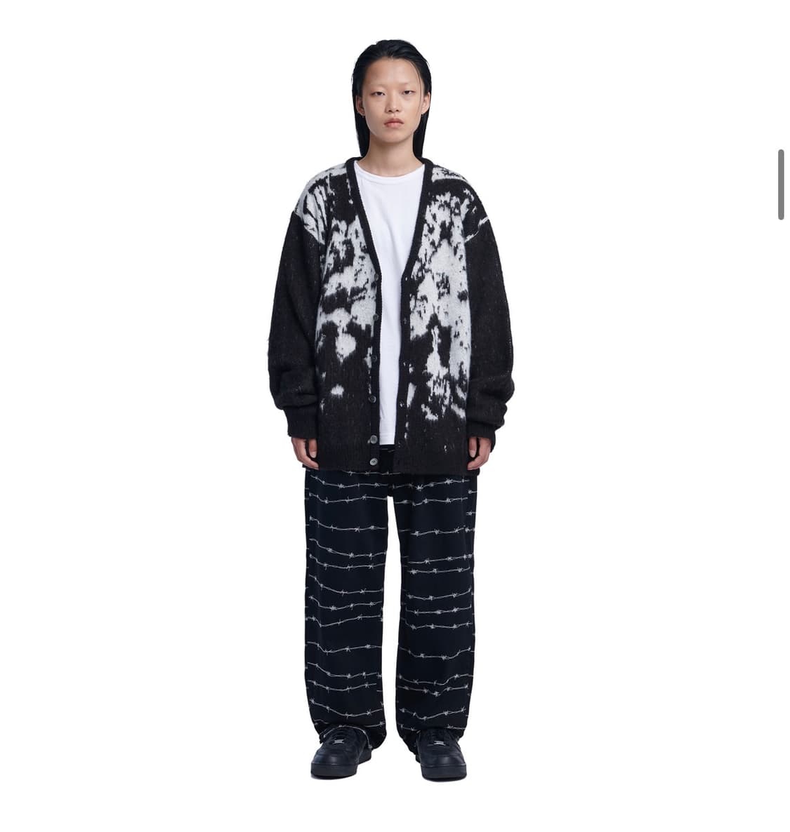 [노매뉴얼] PPS HAIRY CARDIGAN (BLACK/S사이즈) 상품이미지3