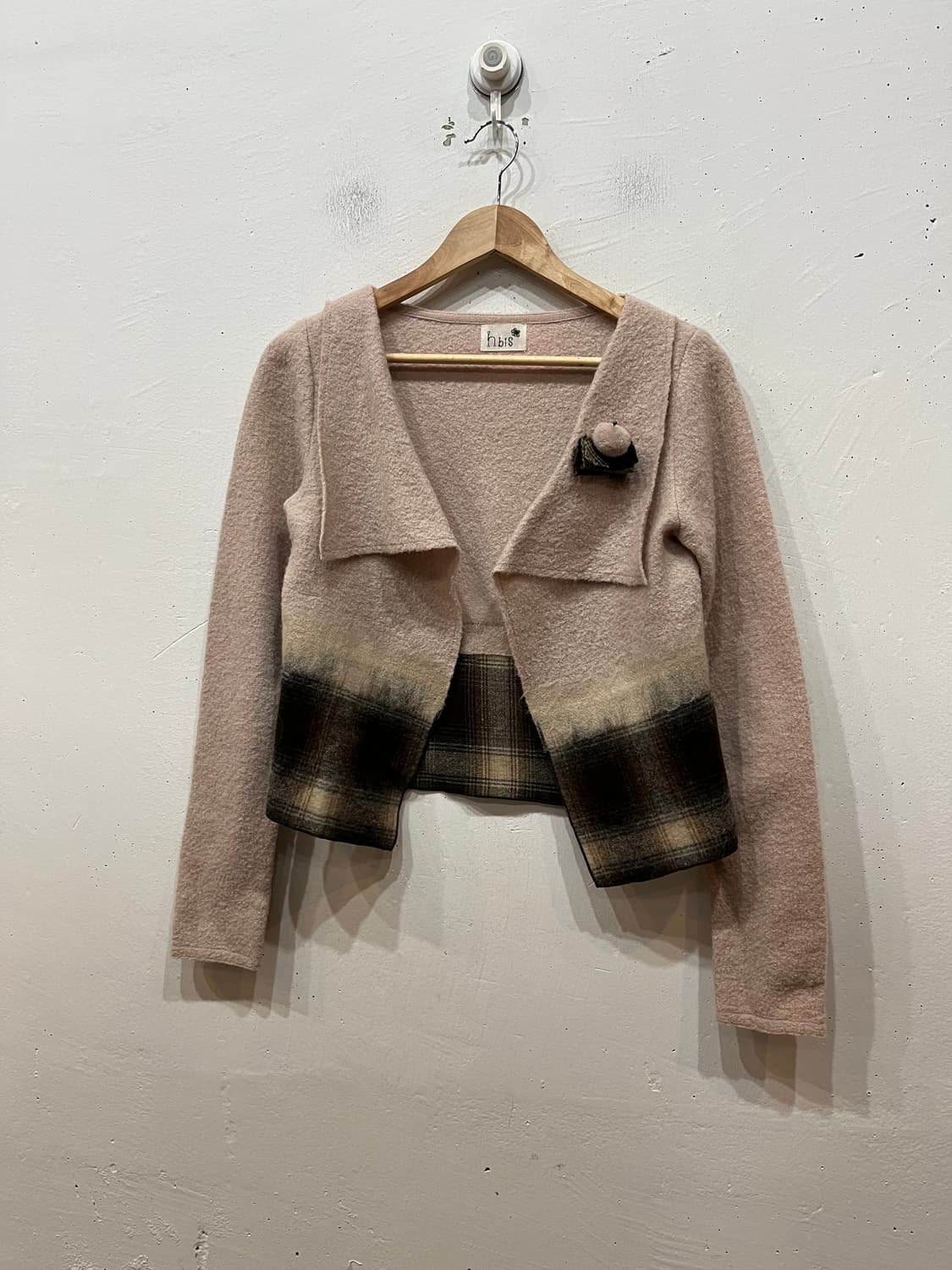 h Bis by HIRAKI KITANO 논버튼 울자켓 상품이미지1