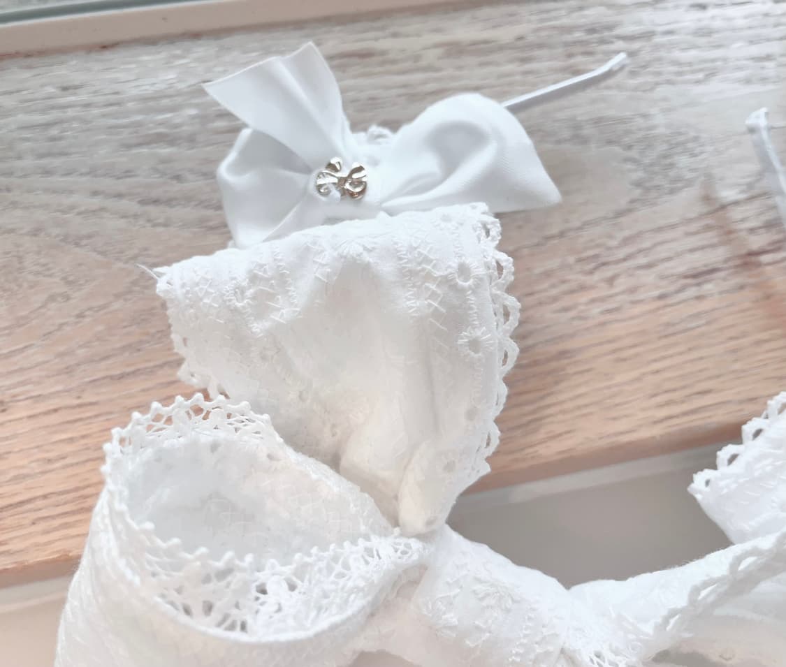 로리타 화이트 와이어 카츄샤 상품이미지4