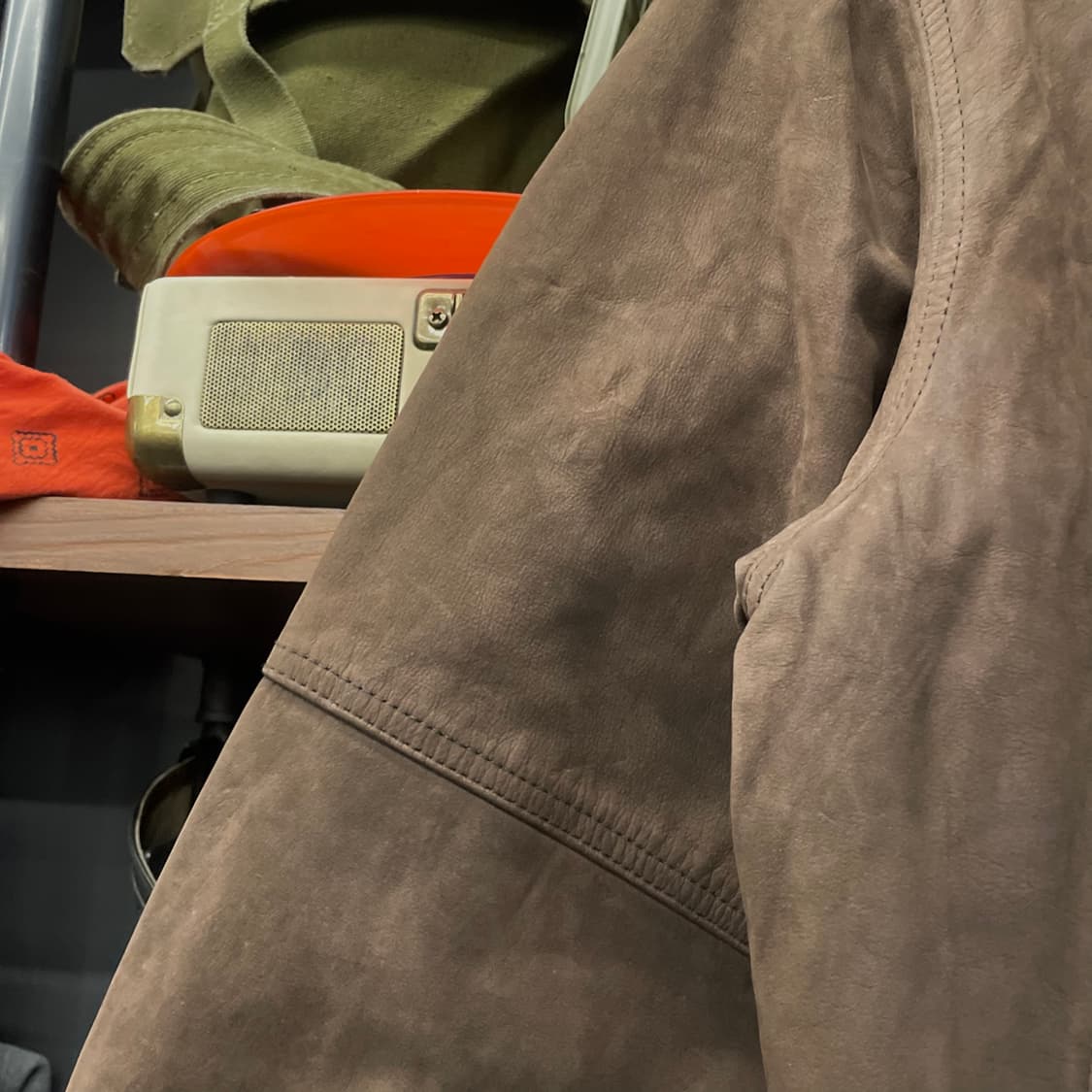 90s 나이키 삼나스포츠 20주년 리스펙트 더 게임 소가죽 자켓 N153 상품이미지5