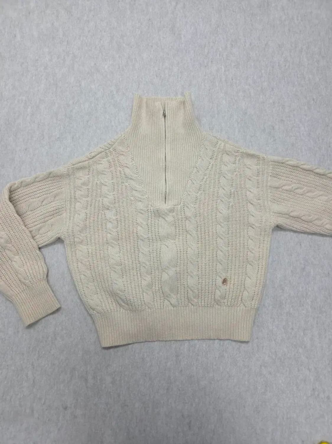 여성 os 마리떼프랑소와저버 울 캐시미어 혼방 니트 긴팔 상품이미지8