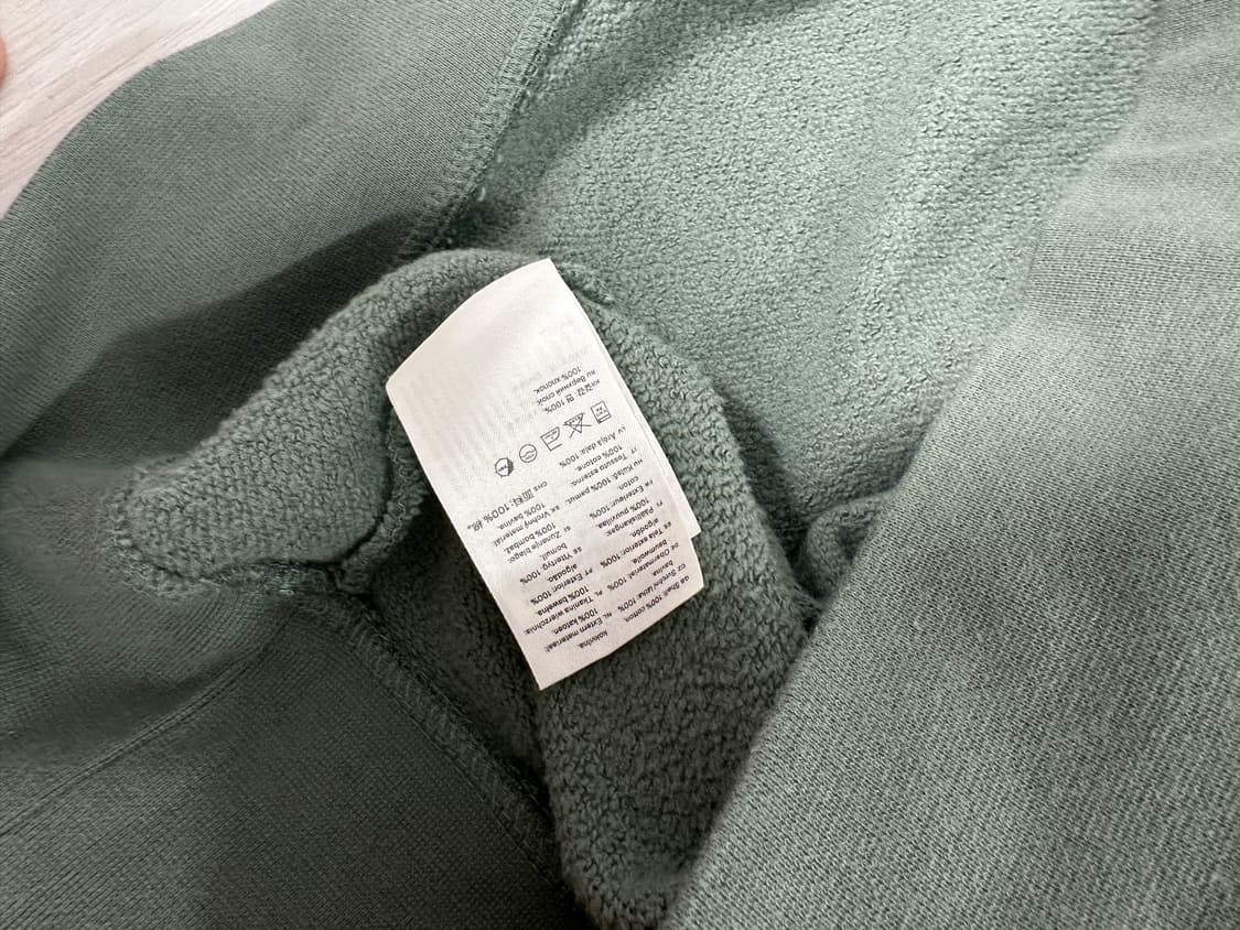 아르켓(ARKET) 남성 오버사이즈 후드티입니다. 상품이미지7