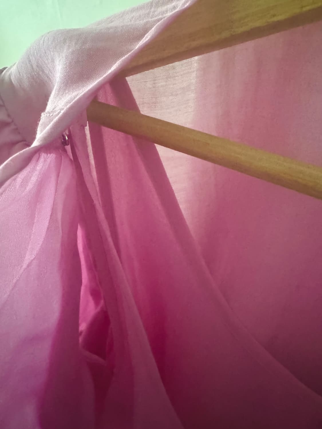 칼 라거펠트 퍼프 슬리브 블라우스탑 77-88 XL 새상품 상품이미지4