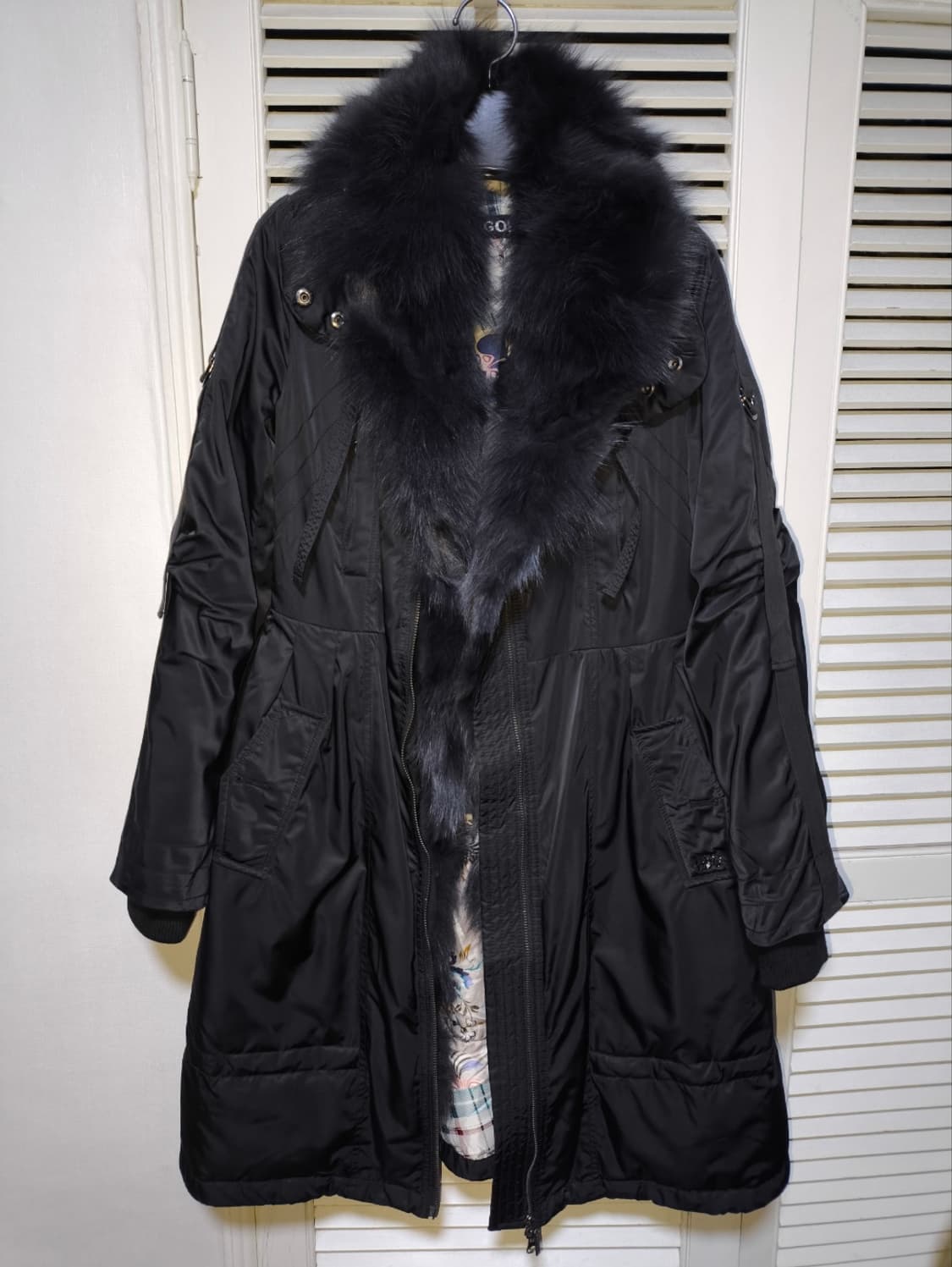 88 에고이스트 여우털 덕다운 자켓 상품이미지1