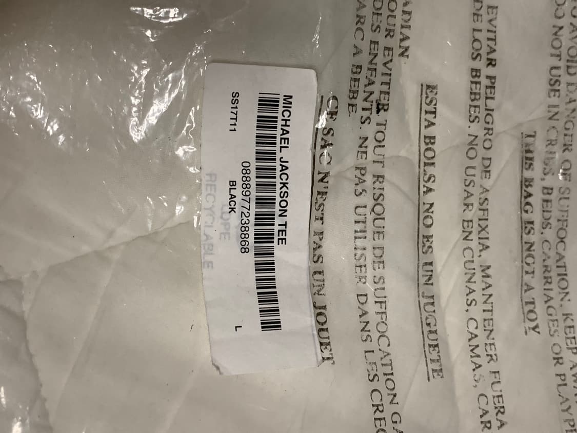 슈프림 마이클잭슨 티셔츠 상품이미지4