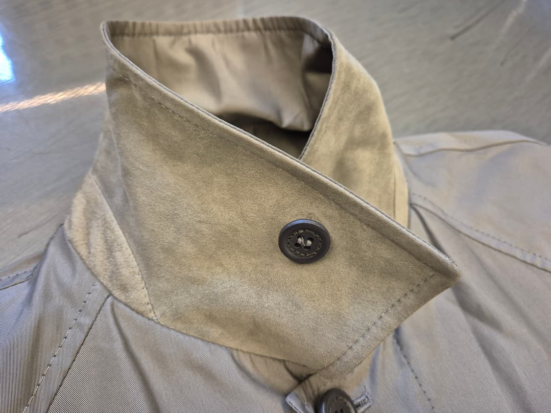 에르메네질도 제냐 스웨이드카라 맥 코트 상품이미지7