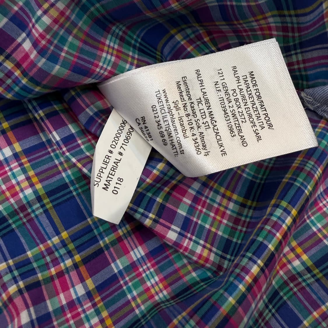 polo 랄프로렌 폴로 체크셔츠 L 상품이미지6
