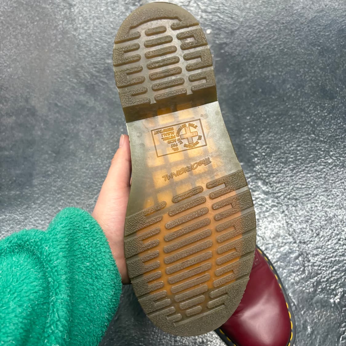 (260)닥터마틴 1461 버건디 상품이미지5