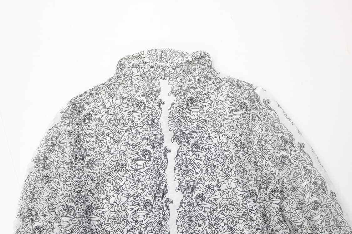 세시오셀라 빈티지 에스닉 페이즐리 쉬폰 블라우스 (M) 상품이미지7