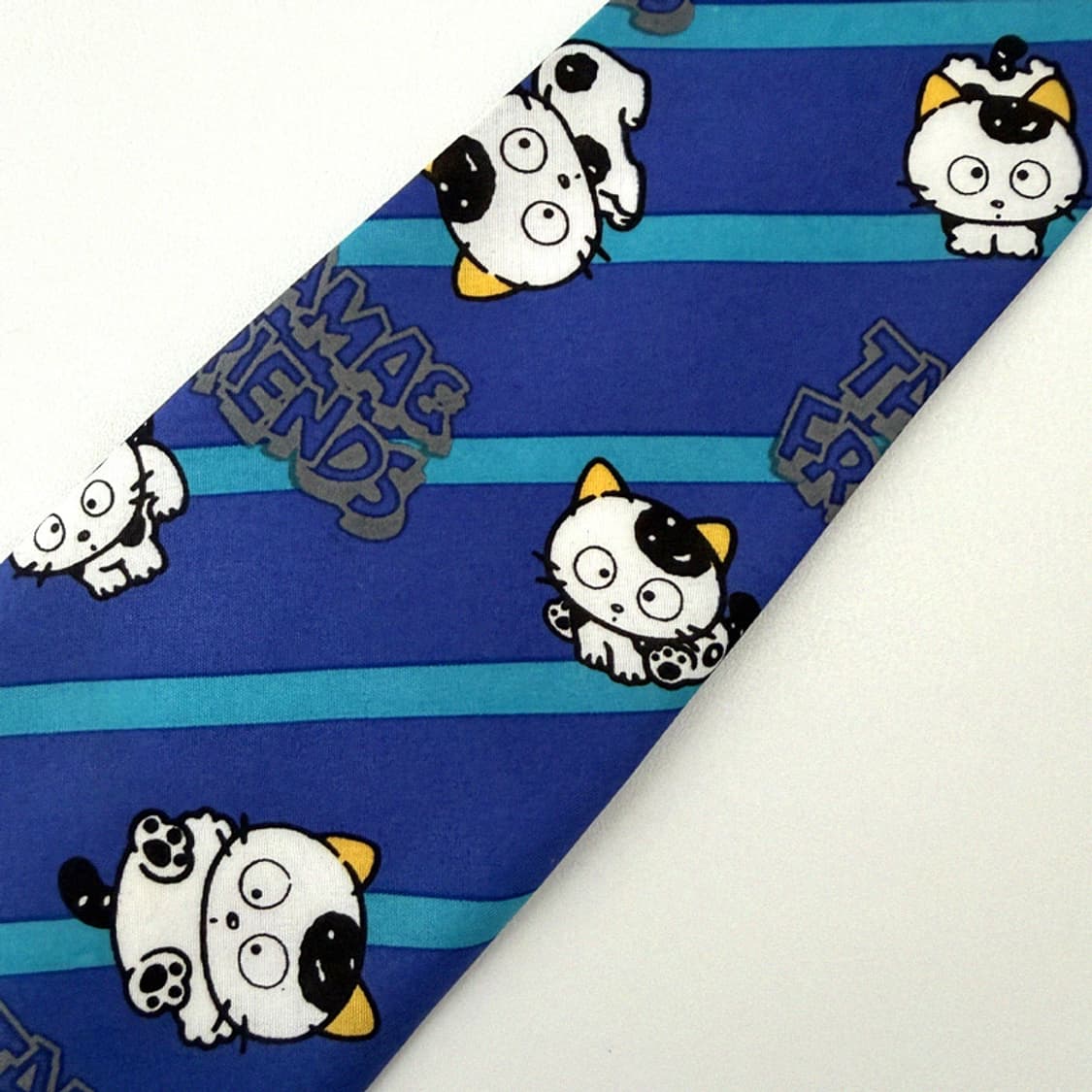 타마&프렌즈 빈티지 넥타이 일본 고전 고양이 캐릭터 SEGA 상품이미지1