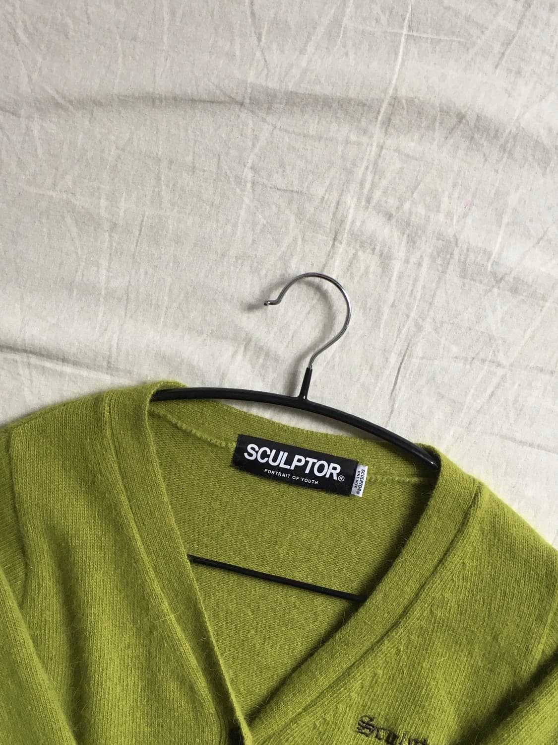 스컬프터 앙고라 니트가디건 상품이미지3