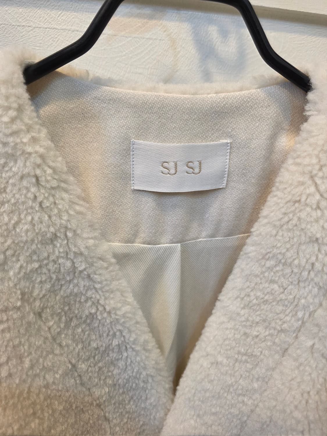 SJ SJ 아이보리 뽀글이 자켓 상품이미지2