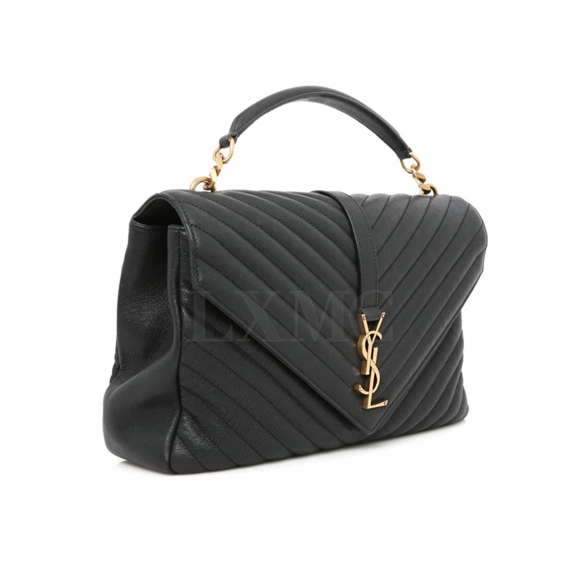 생로랑 컬리지 라지 플랩백 블랙 체인 숄더백 600278 상품이미지4