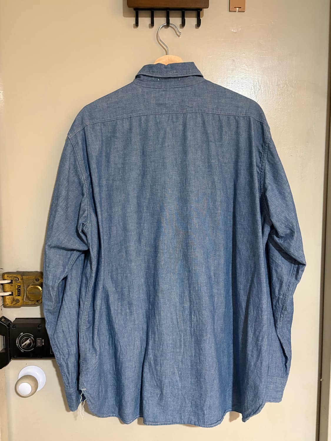 오어슬로우 샴브레이셔츠 빈티지핏 4사이즈 상품이미지2