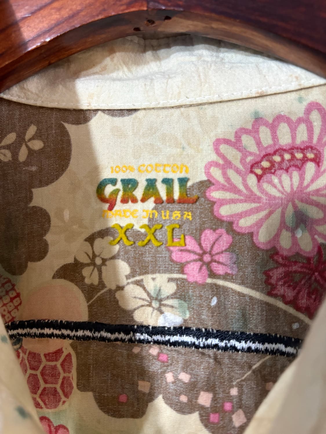 Grail USA Floral vintage Western shirt. 상품이미지5