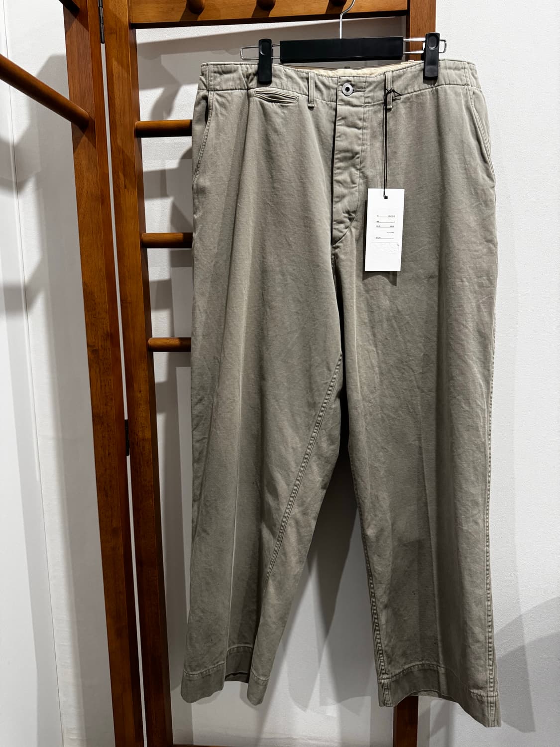 아프레쎄 빈티지 치노팬츠 그레이지 3 상품이미지1