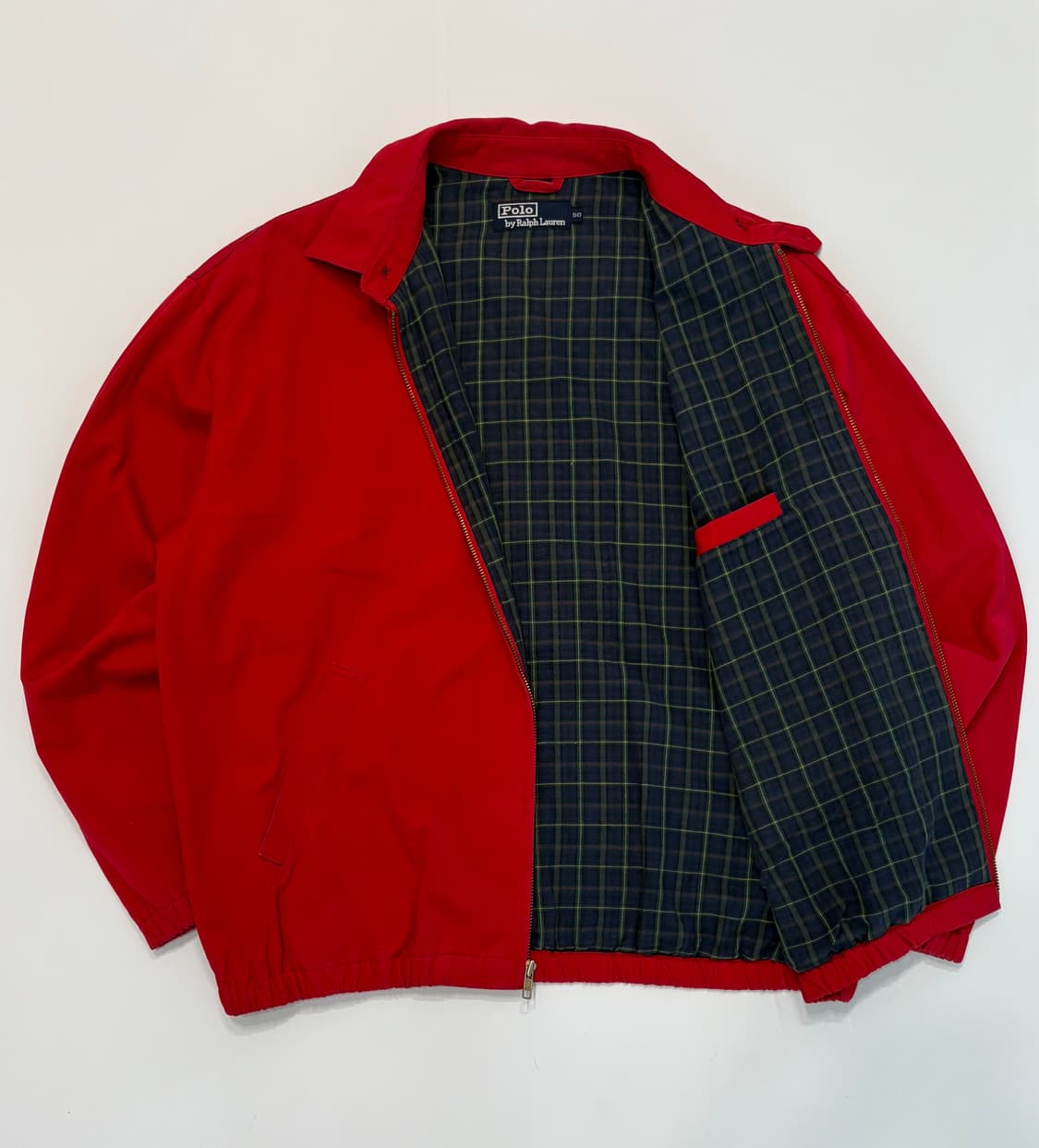 Polo 폴로랄프로렌 90‘s 레드 해링턴 자켓 상품이미지2