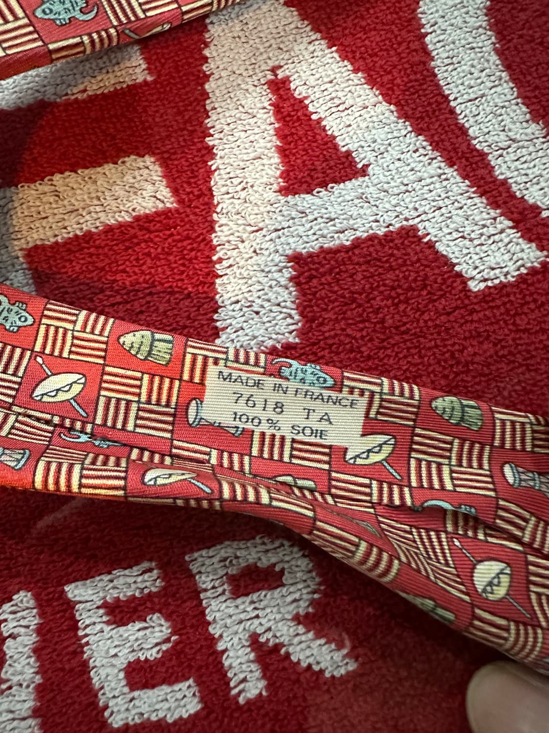 에르메스 실크넥타이 상품이미지4