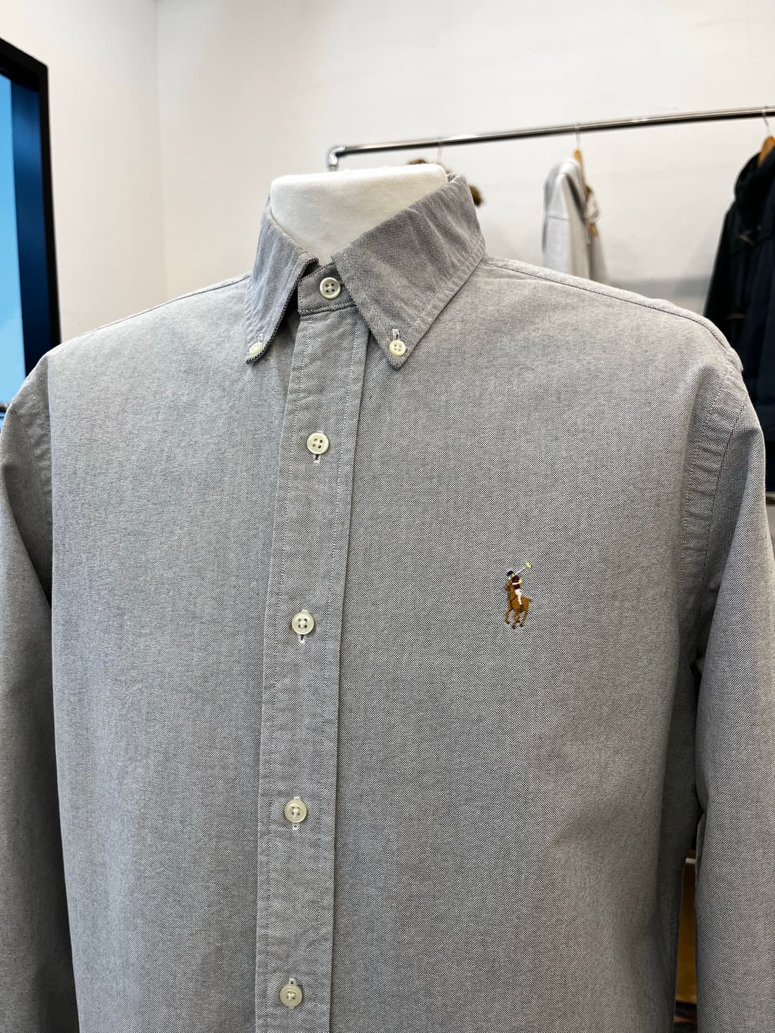 폴로 랄프 로렌 클래식핏 버튼 다운 셔츠 상품이미지3