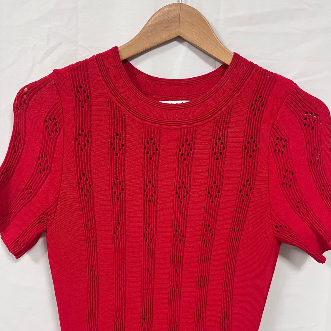 산드로(SANDRO) 레드 미니 원피스 상품이미지3