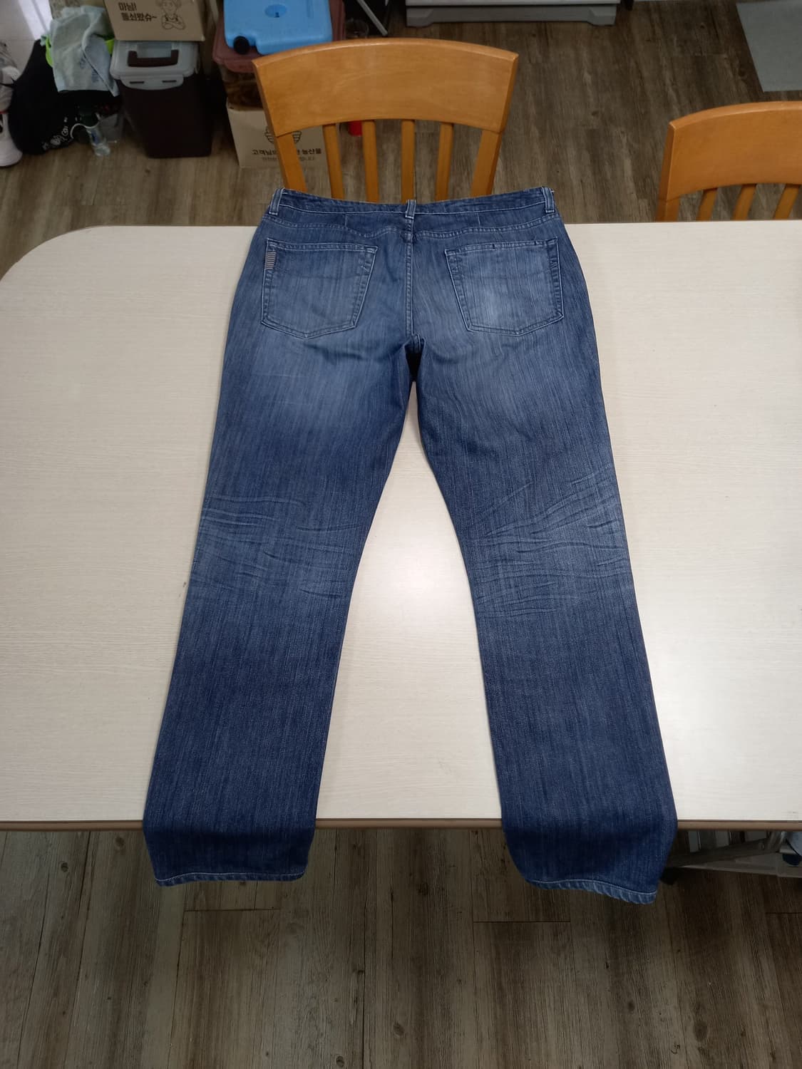 36 Paige USA 워싱 스판 슬림일자진 36-457 상품이미지2