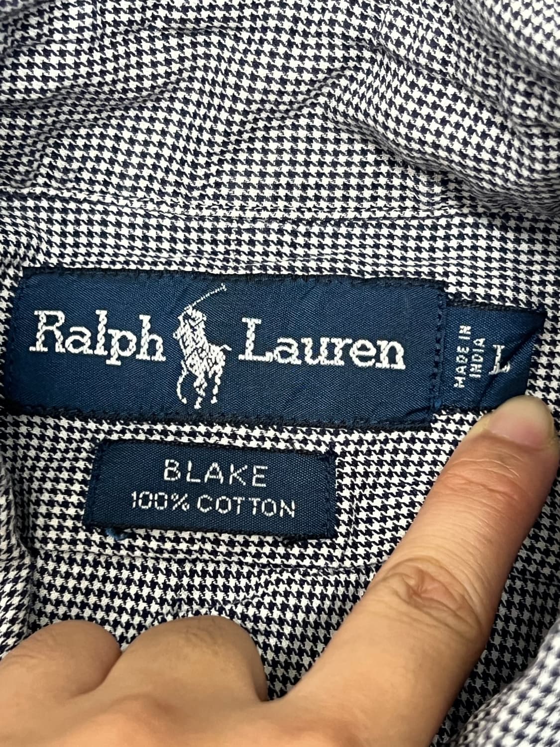 (L) 폴로 랄프로렌 체크 셔츠 상품이미지4