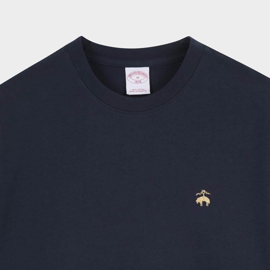 브룩스브라더스 골든플리스 로고 반팔티 M  상품이미지2