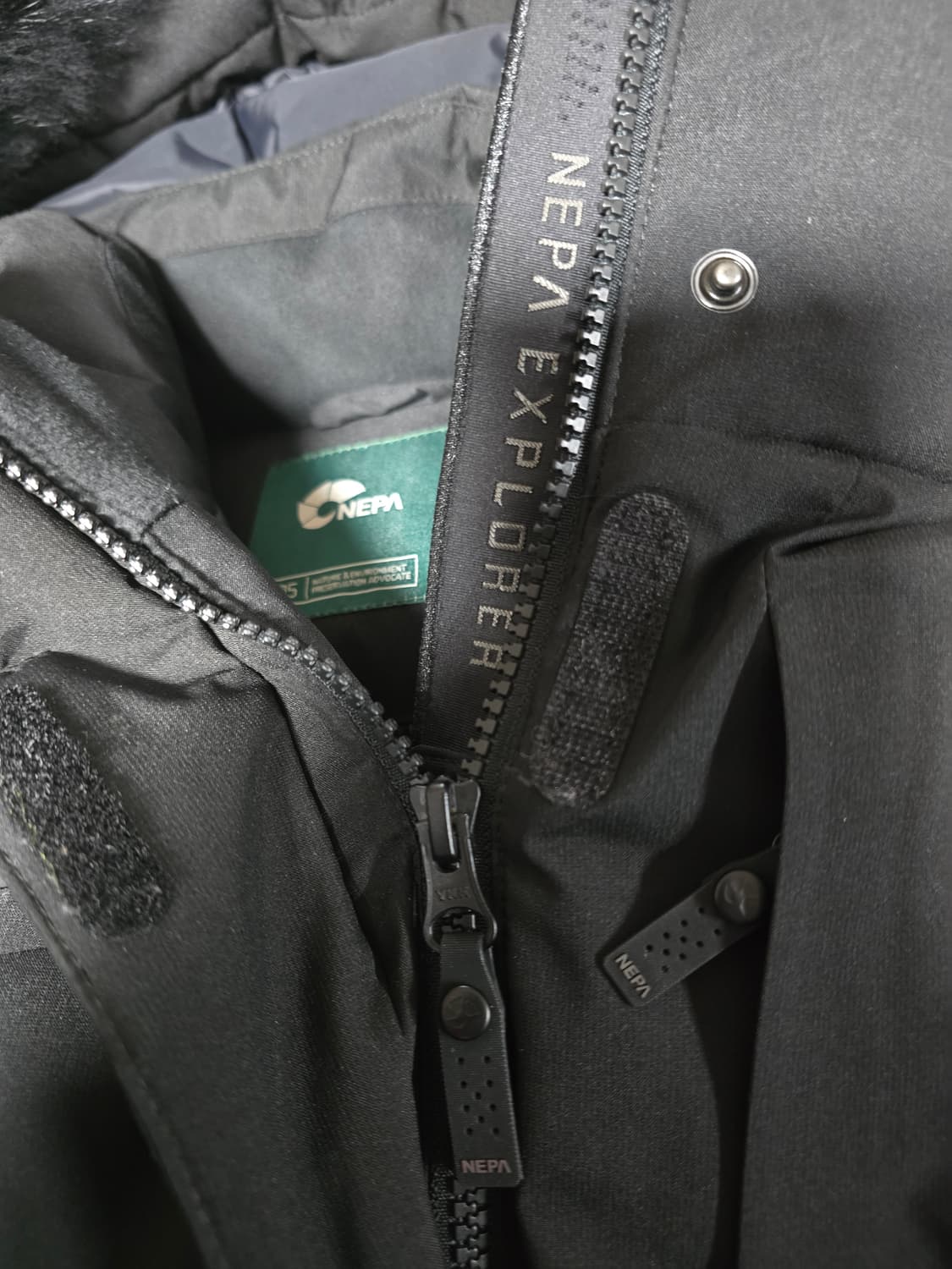 네파 여성 구스다운 롱패딩.  싸이즈95 상품이미지6