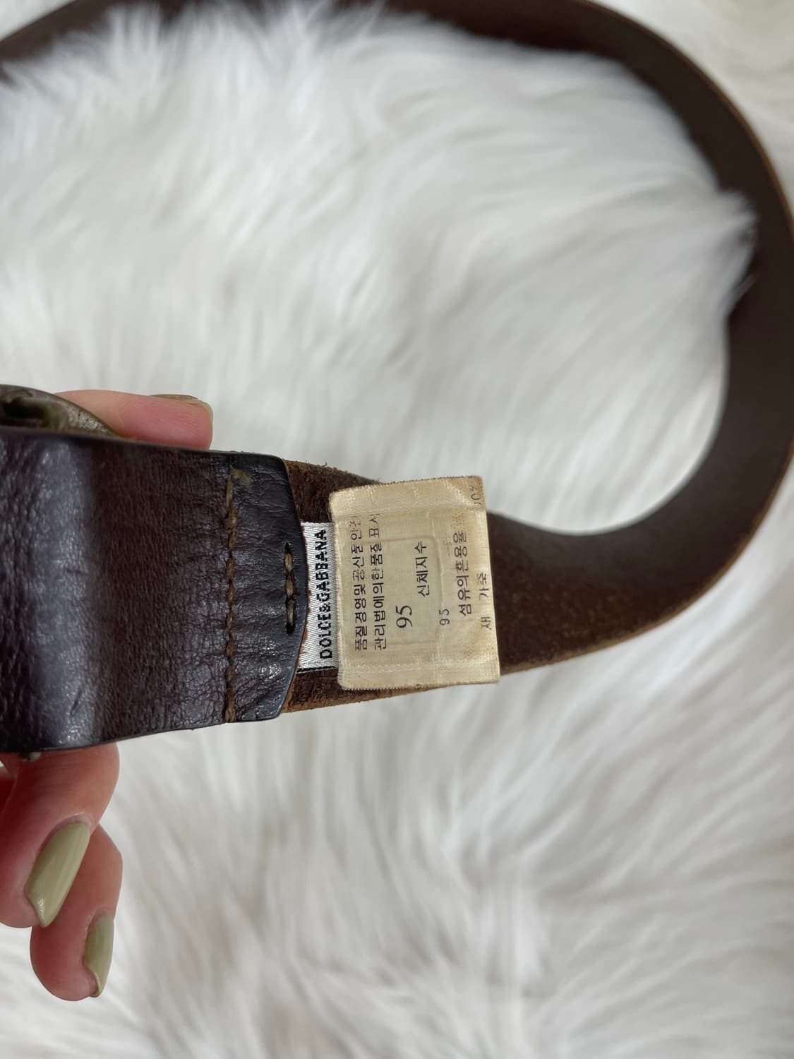 돌체앤 가바바 벨트 상품이미지6