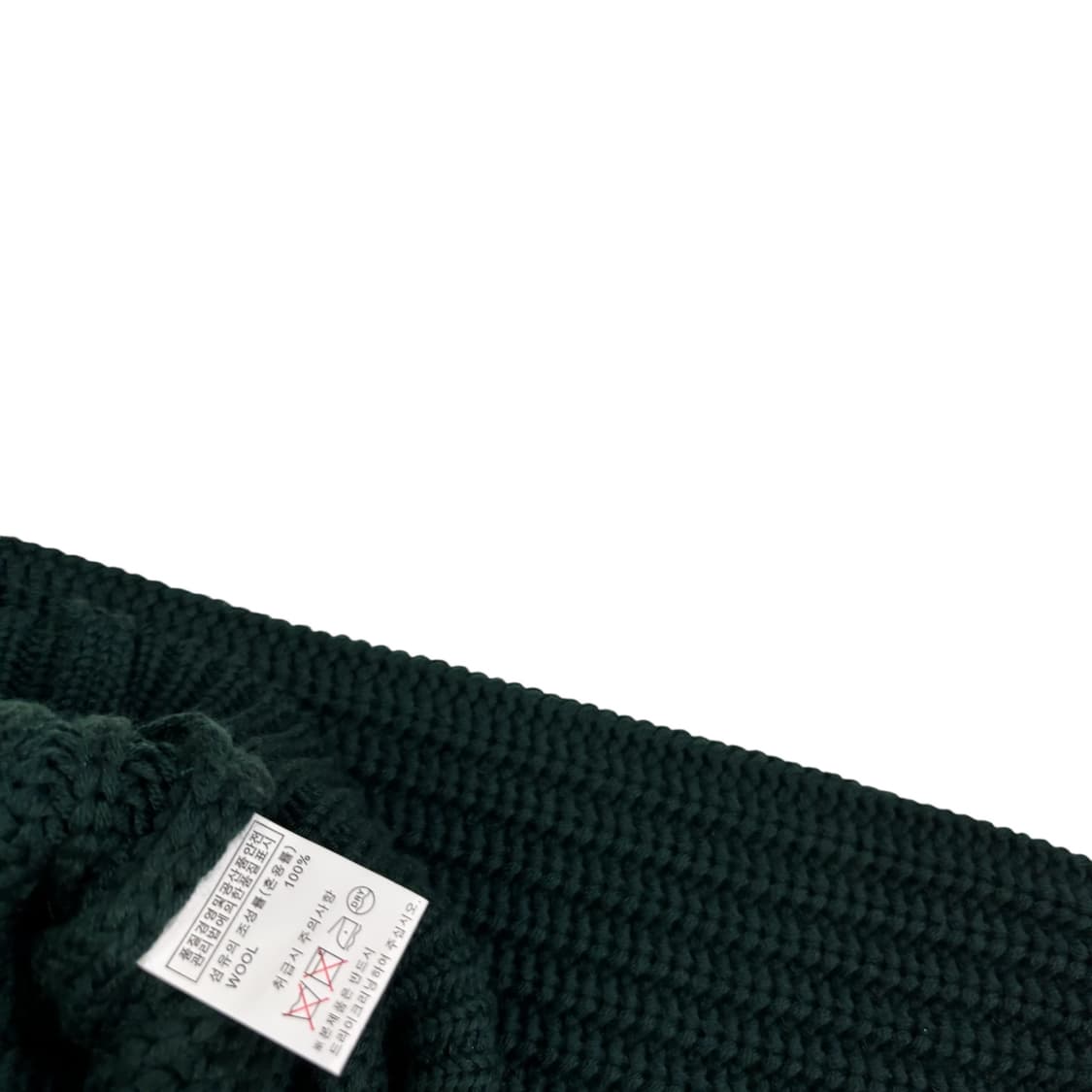 더니트컴퍼니 울 와플 크루넥 니트 상품이미지4