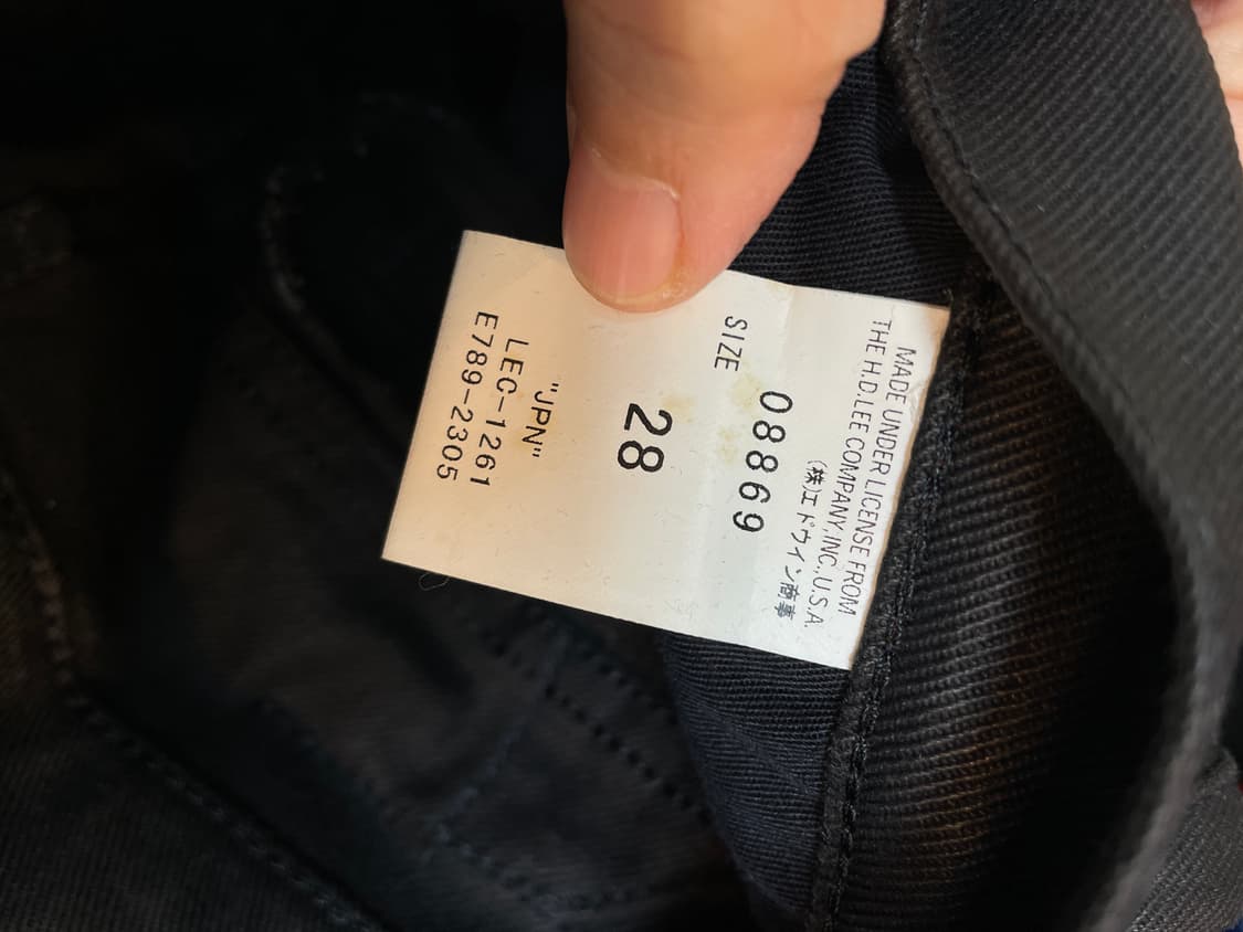 [Lee] 리 락시크 코팅 바이커진 일본판 상품이미지8