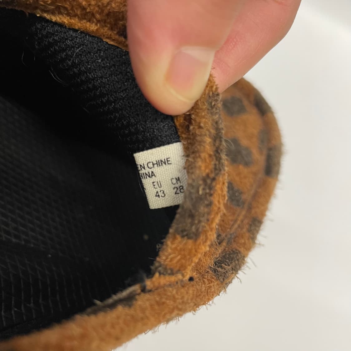 와코마리아 x 수이코크 레오파드 스니커즈 상품이미지8